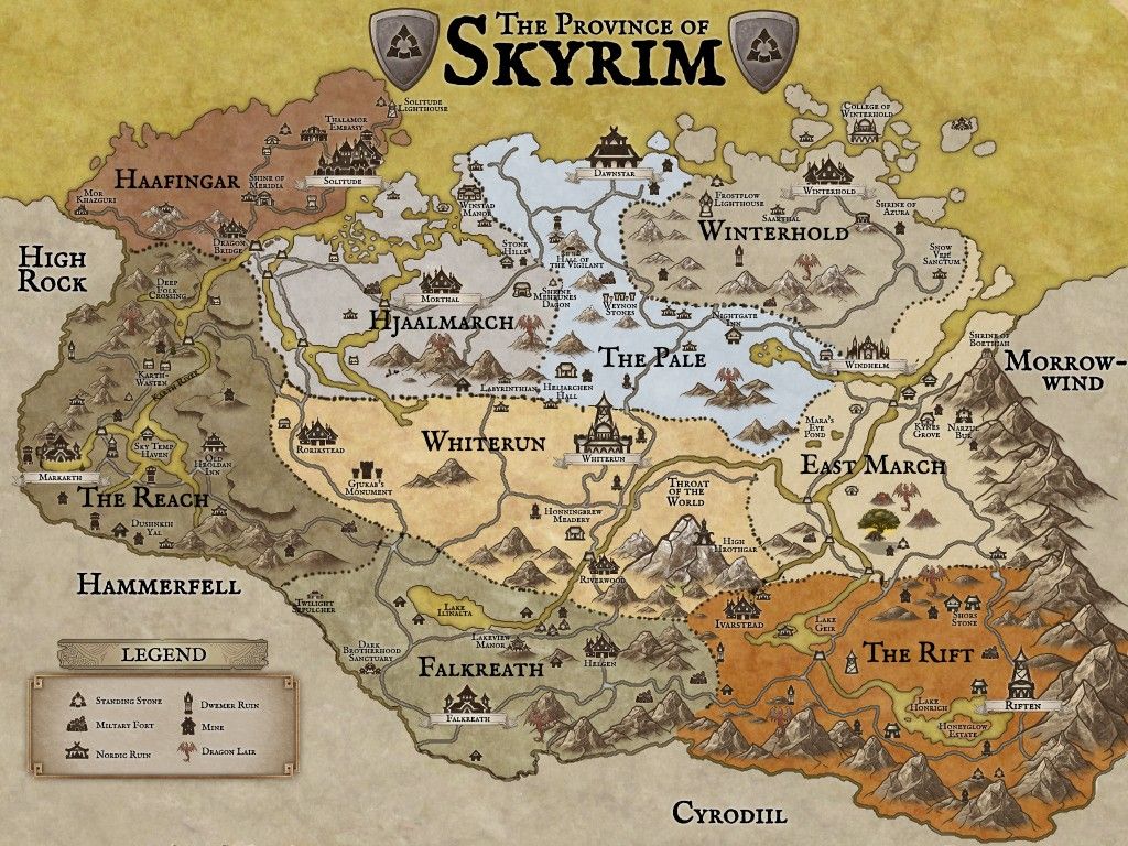 Skyrim RP dünyasına ait görsel