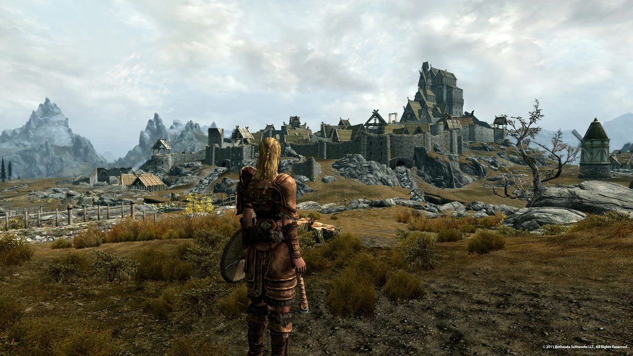 Skyrim temalı görsel